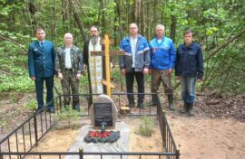 Память экипажа Т-34 не предали забвению