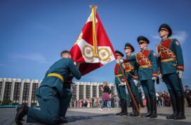Курсанты получили офицерские звезды